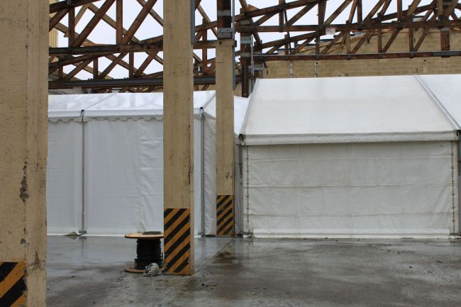 Etanchéité entre les tentes Alu